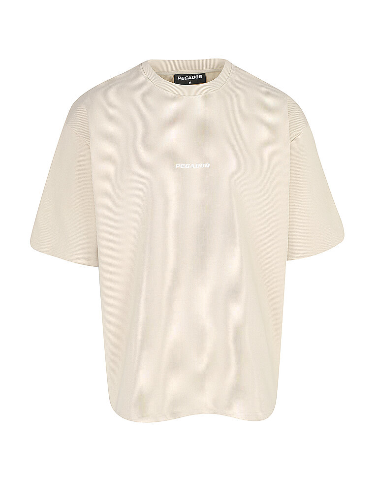 PEGADOR T-Shirt Oversized Fit beige | S