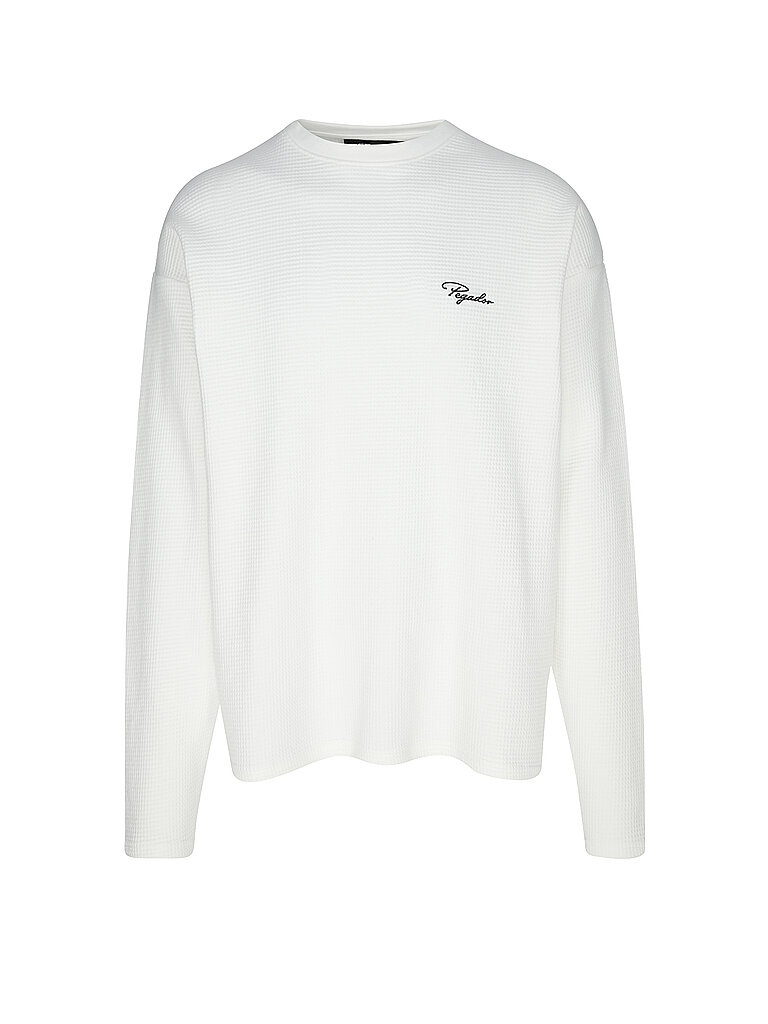 PEGADOR Langarmshirt SIGNAR creme | M