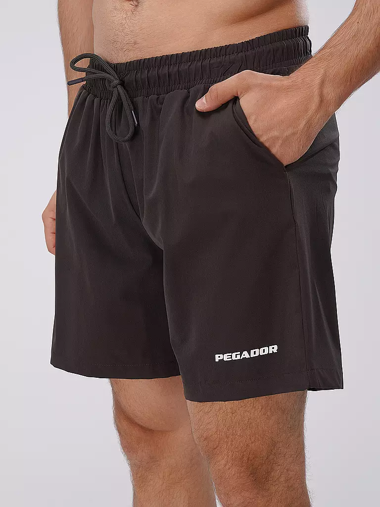 PEGADOR | Badeshorts | schwarz