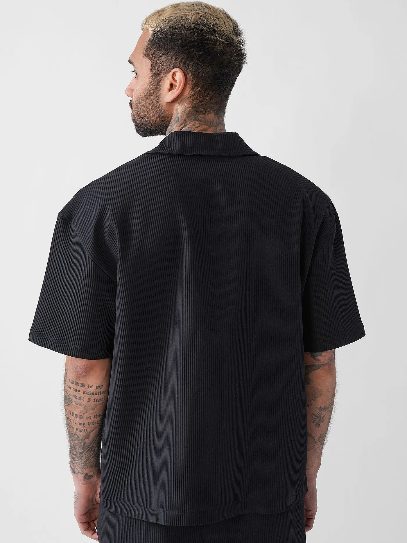 PEGADOR | Hemd Regular Fit TROY | schwarz