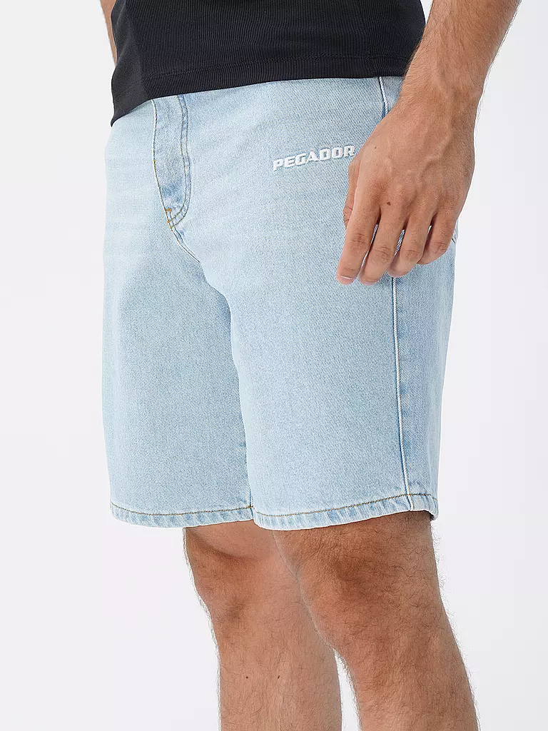 PEGADOR | Jeansshorts EARL | hellblau