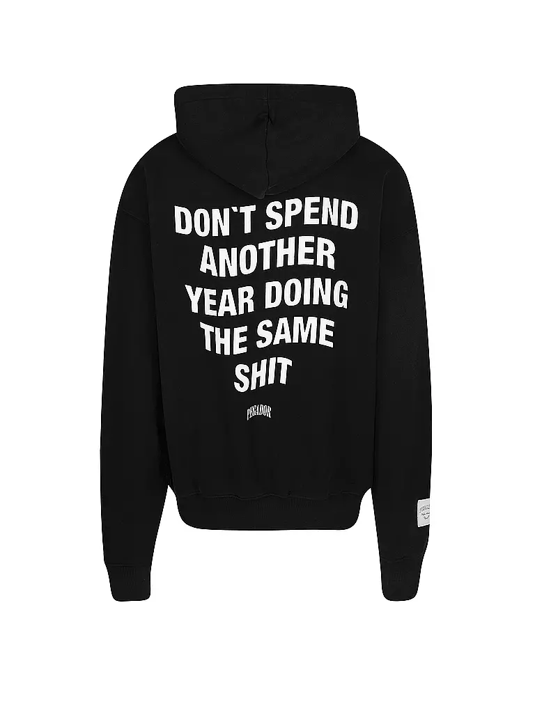 PEGADOR | Kapuzensweater - Hoodie Oversized Fit FANNIN | schwarz