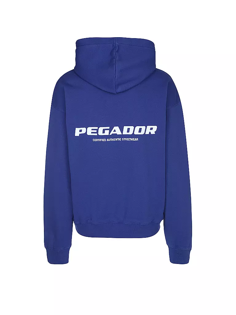 PEGADOR | Kapuzensweater - Hoodie Oversized Fit | blau