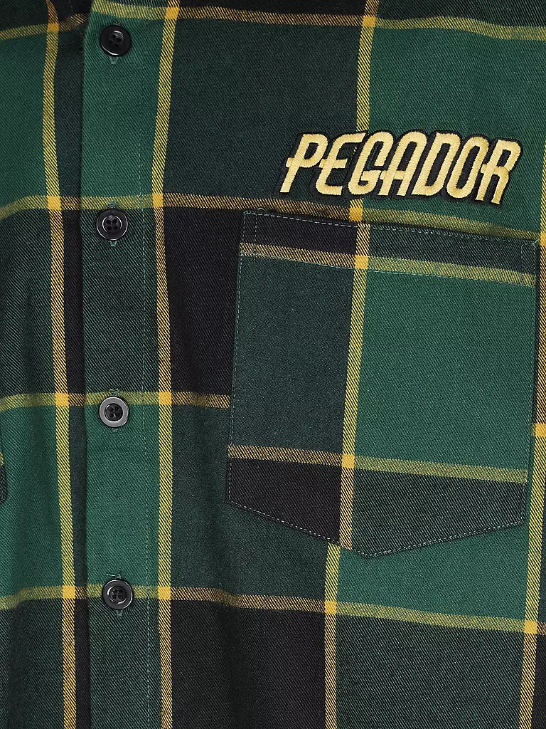 PEGADOR | Overshirt EASTFIELD | dunkelgrün