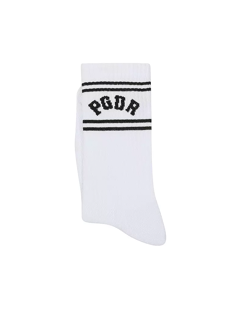 PEGADOR | Socken EARLES white black | weiss