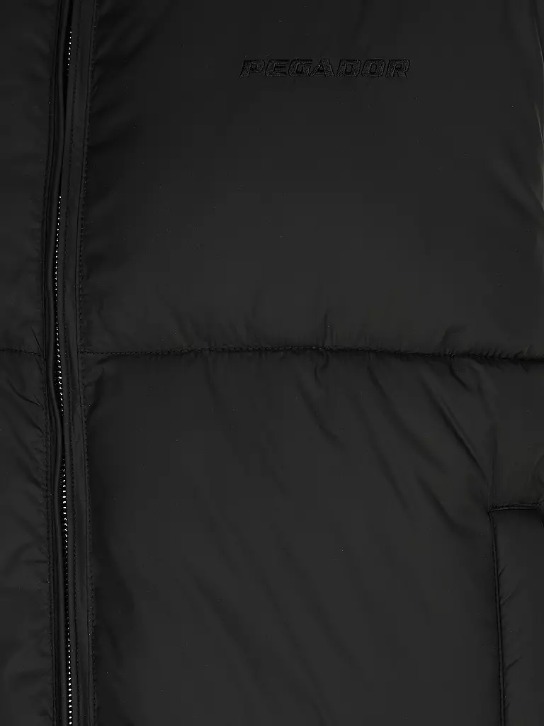 PEGADOR | Steppgilet LANDIN  | schwarz