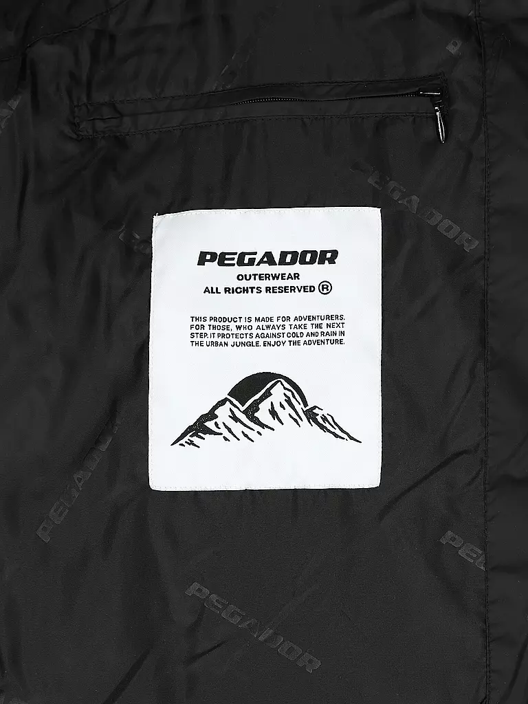 PEGADOR | Steppgilet LANDIN  | schwarz