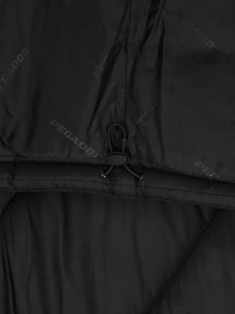 PEGADOR | Steppgilet LANDIN  | schwarz