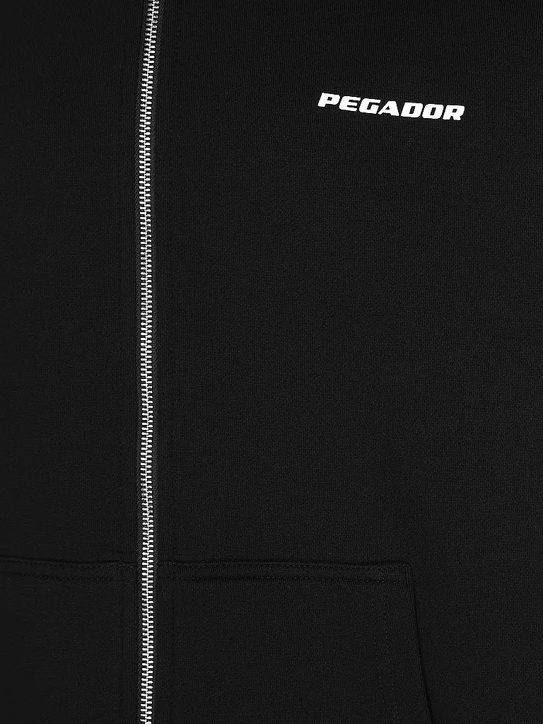 PEGADOR | Sweatjacke  | schwarz