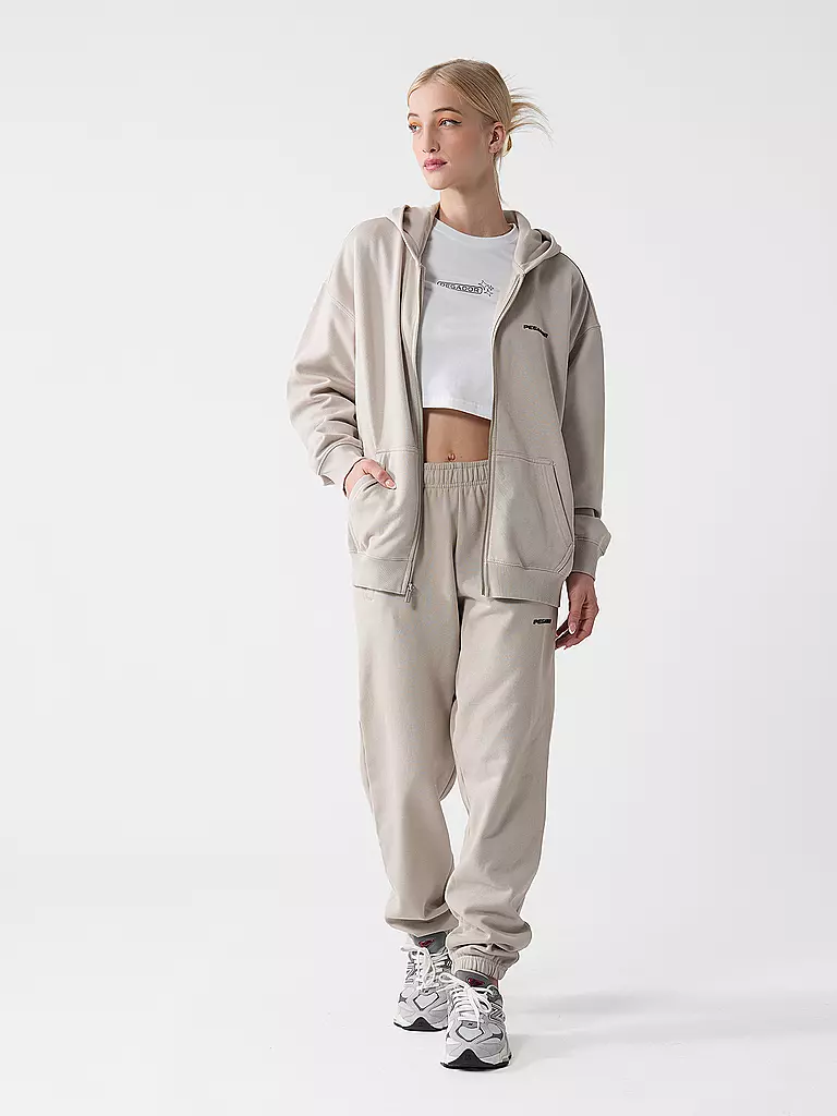 PEGADOR | Sweatjacke CLARITA  | hellgrau