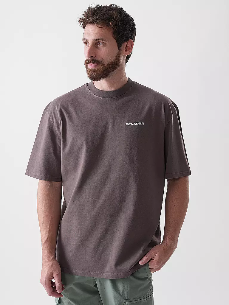 PEGADOR | T-Shirt  | braun