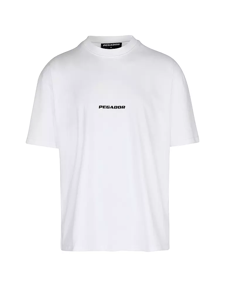 PEGADOR | T-Shirt Oversized Fit | weiss