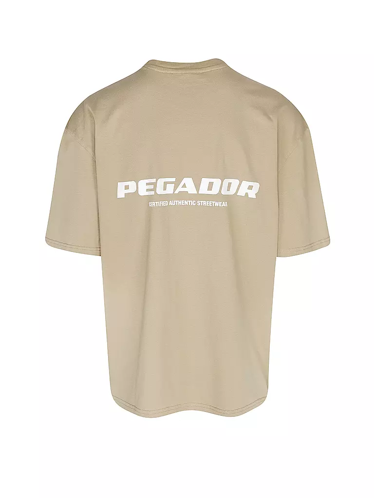 PEGADOR | T-Shirt Oversized Fit | camel