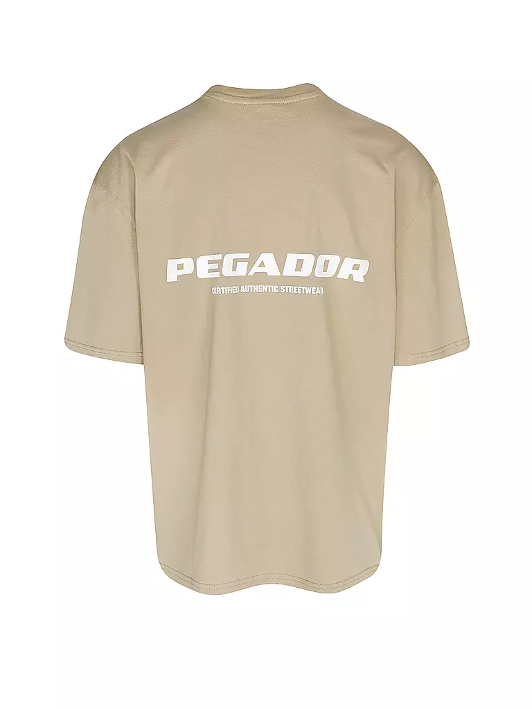 PEGADOR | T-Shirt Oversized Fit | beige