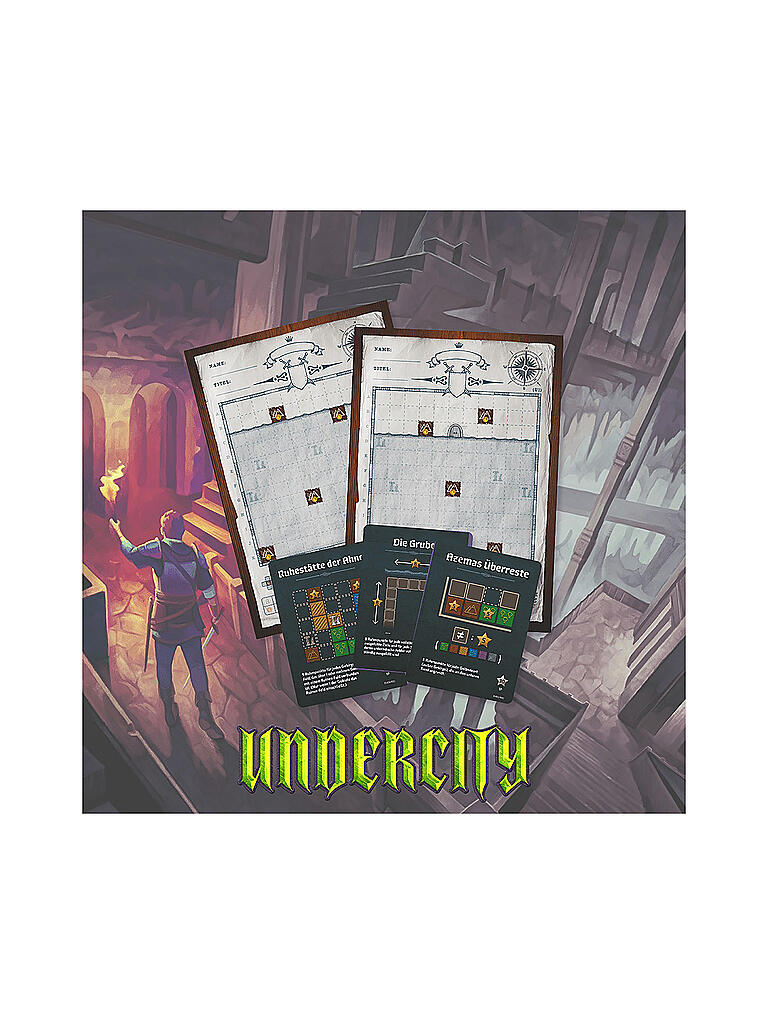 Pegasus Spiele: Der Kartograph - Unbekannte Lande [Espansione] Gioco Di Carte In Tedesco - 2