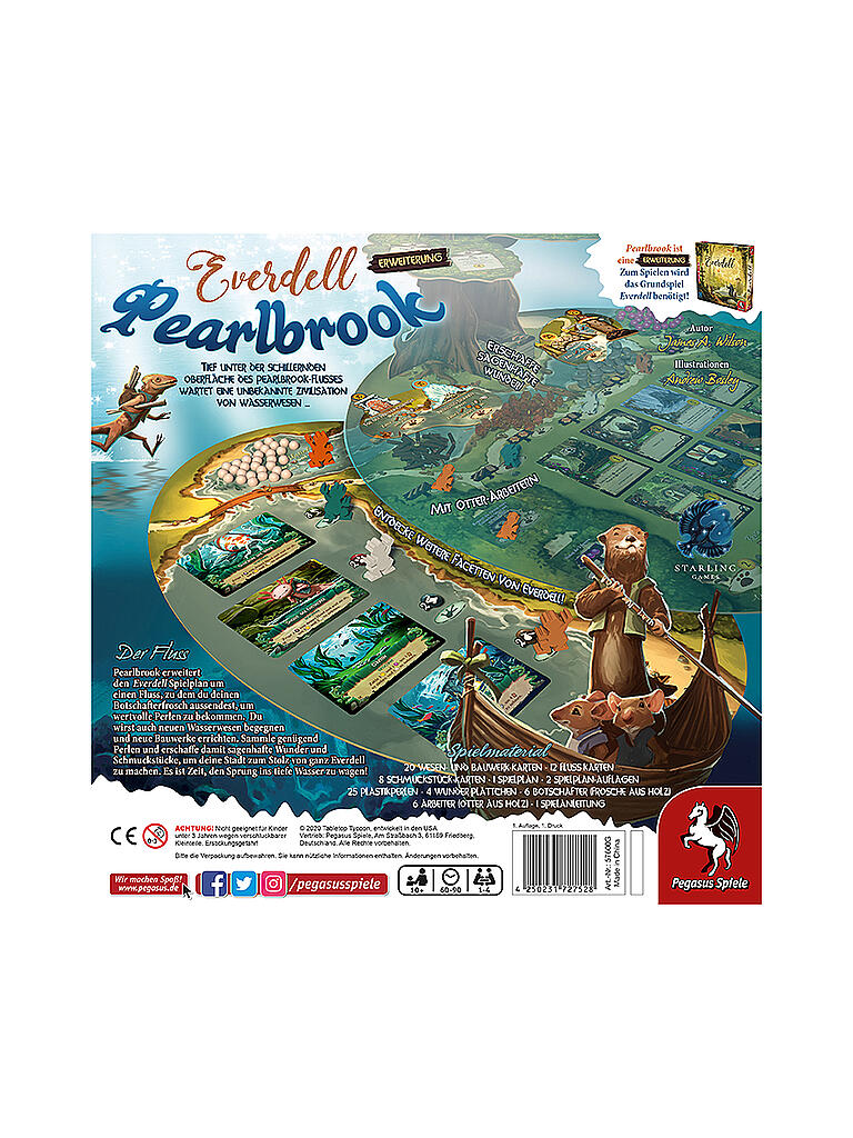 PEGASUS | Everdell: Pearlbrook (deutsche Ausgabe) | keine Farbe