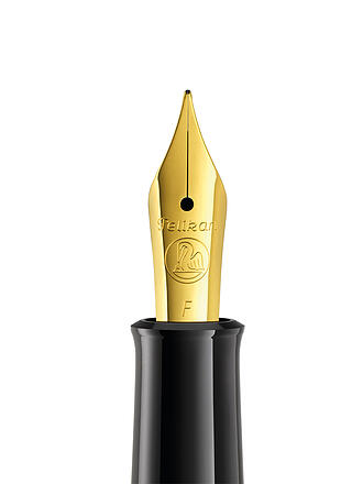 PELIKAN | Füllhalter M200 Grün Mamoriert Fein mit Etui 
