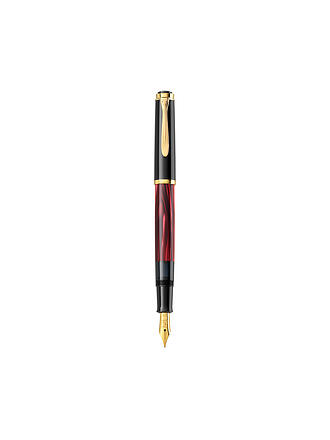 PELIKAN | Füllhalter M200 Rot Mamoriert Medium mit Etui 
