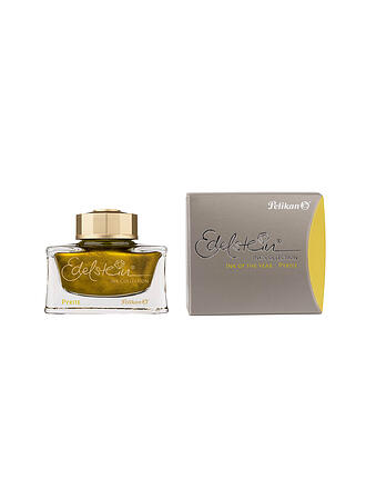 PELIKAN | Tintenglas Edelstein Tinte des Jahres 2026 Pyrite Gold