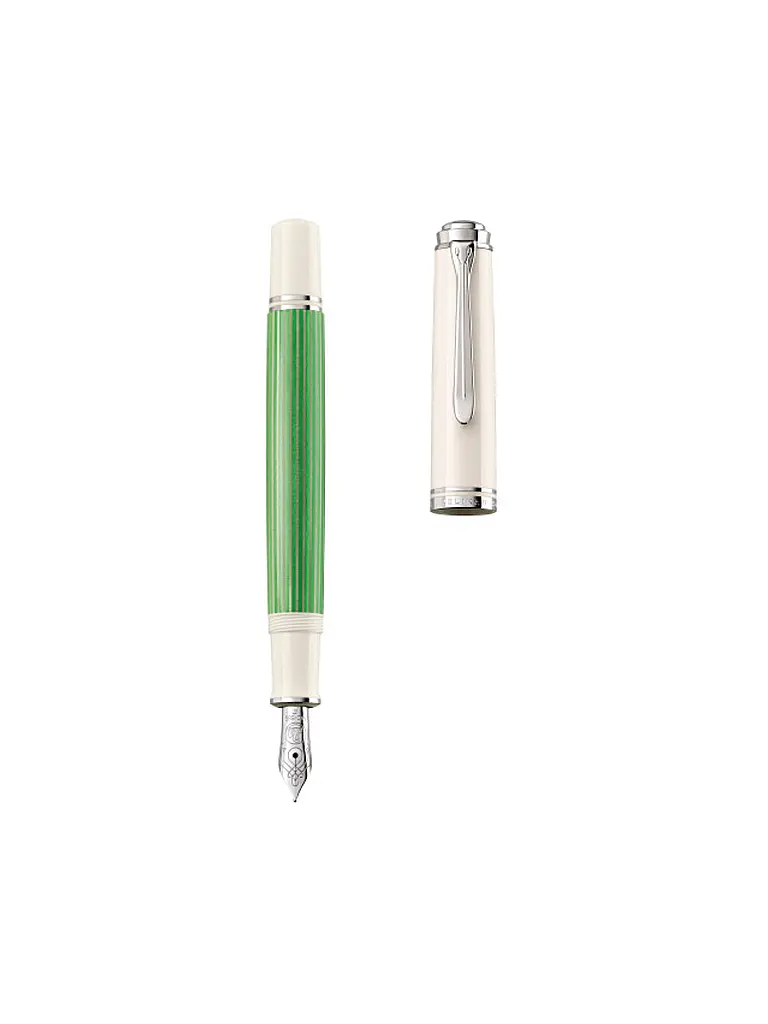 PELIKAN | Füllhalter Souverän® M605 Medium Grün-Weiß | Grün