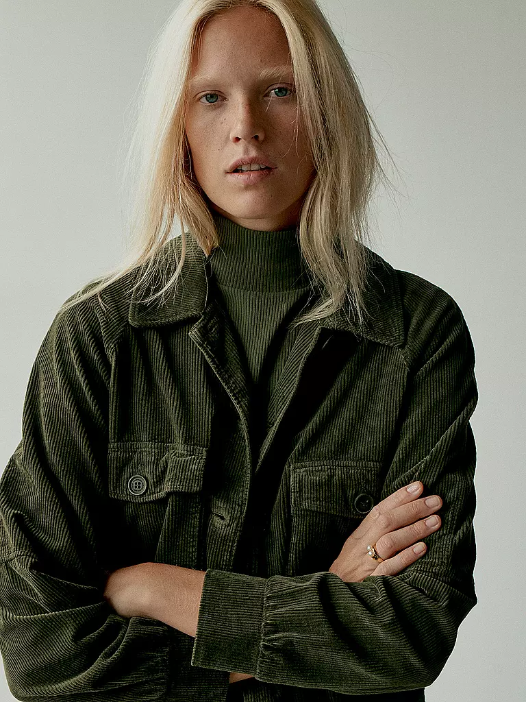 PENN&INK | Cordjacke | olive