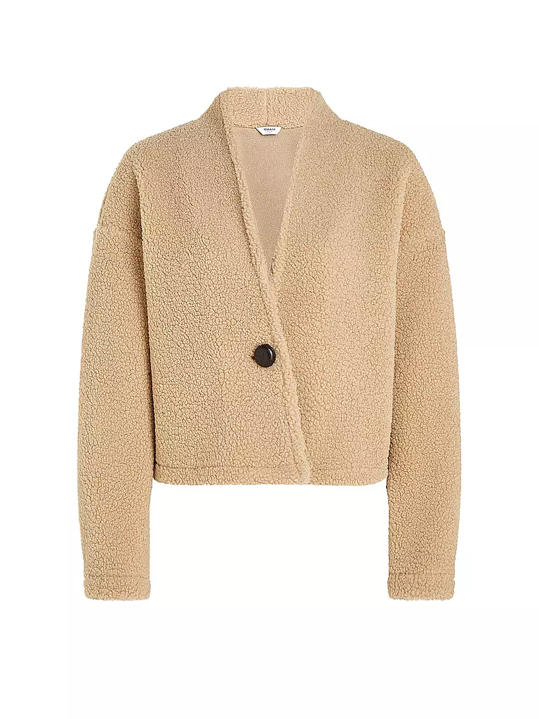 PENN&INK | Jacke in Felloptik | beige