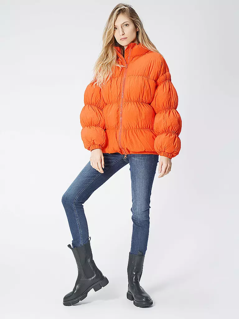 PENN&INK | Steppjacke Oversized Fit | orange