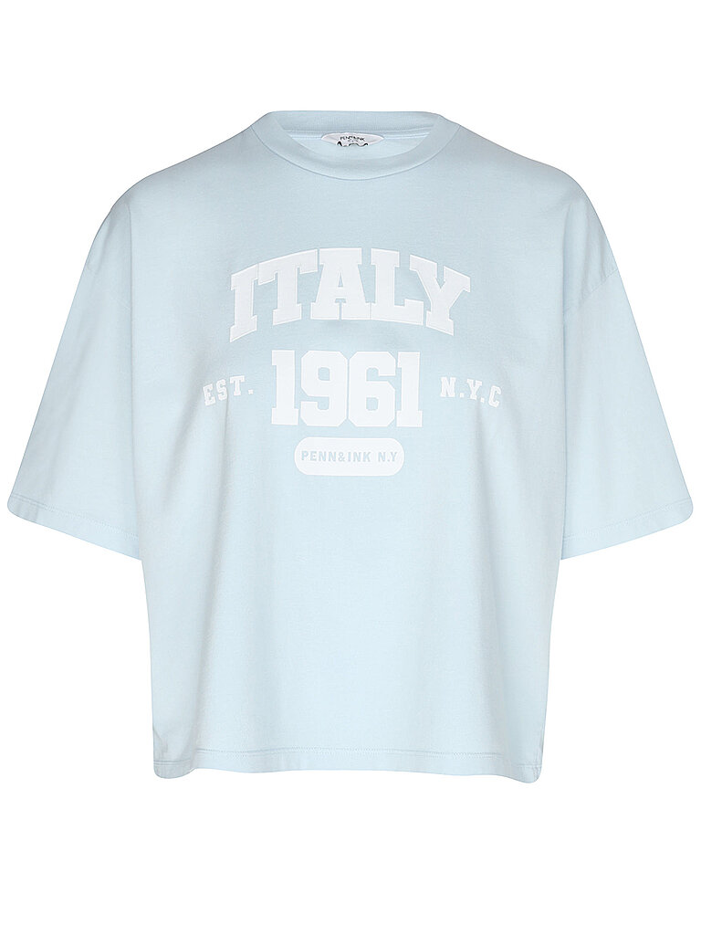 PENN&INK T-Shirt  hellblau | L