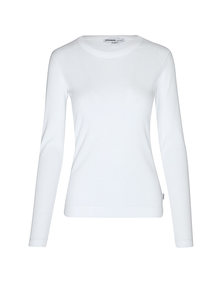 PENN&INK Langarmshirt  weiss | XS
