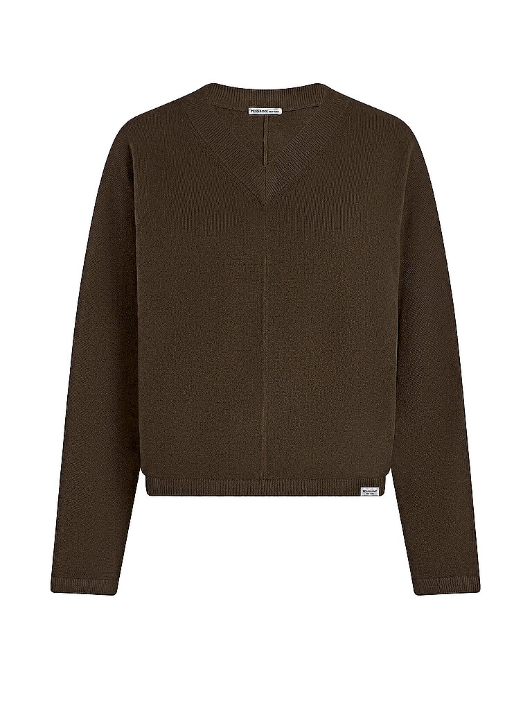 PENN&INK Pullover JUMPER braun | XS