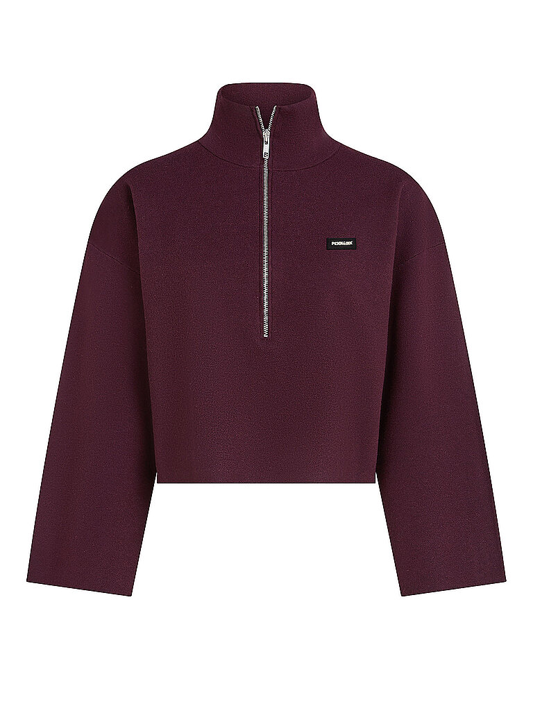 PENN&INK Troyer Pullover  dunkelrot | S
