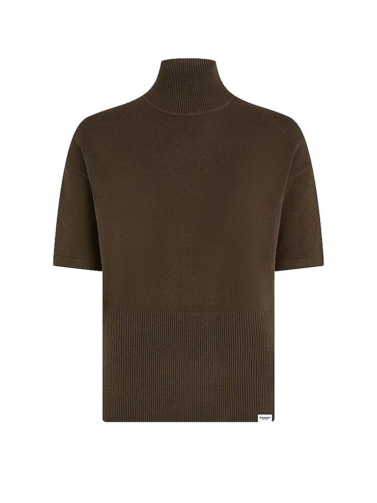 PENN&INK Rollkragenpullover  braun | XL