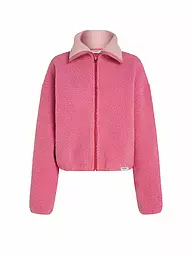 PENN&INK | Jacke in Teddyfell | Pink