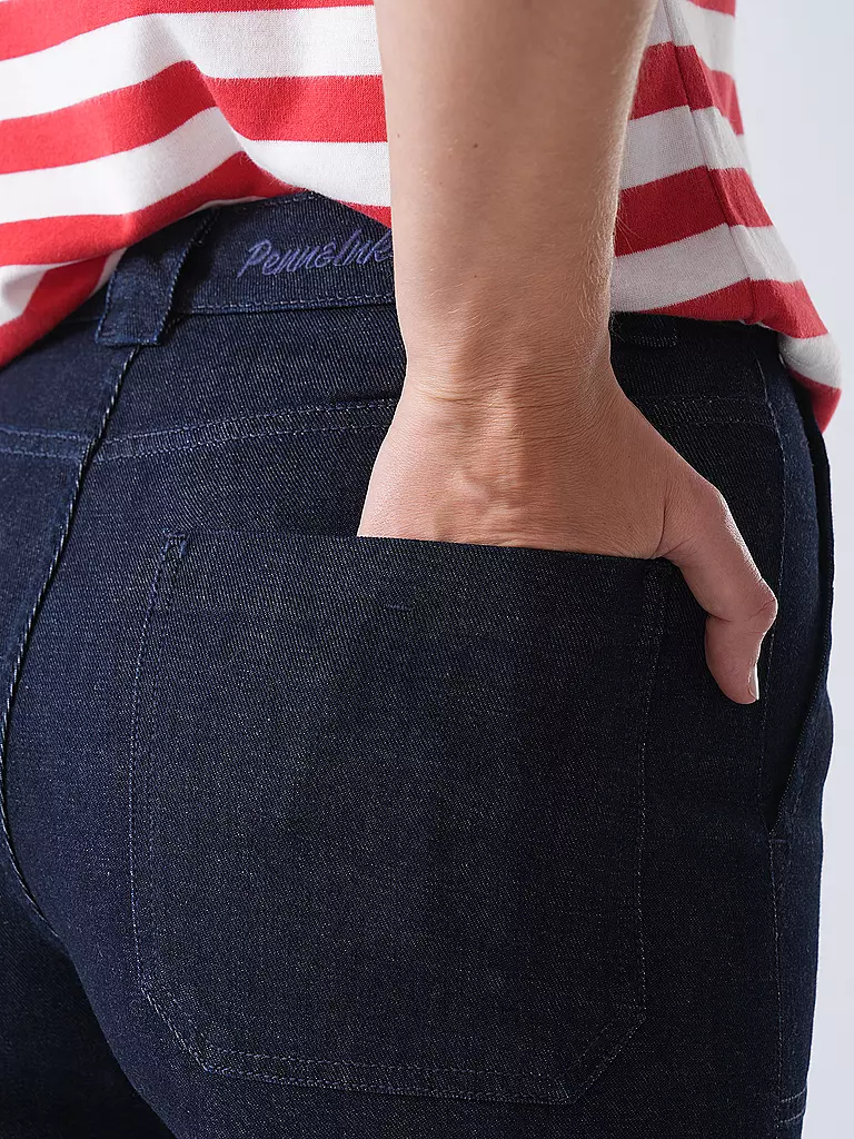 PENN&INK | Jeans Balloon Fit | dunkelblau