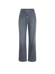 PENN&INK | Jeans Wide Leg | grau