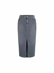 PENN&INK | Jeansrock | grau