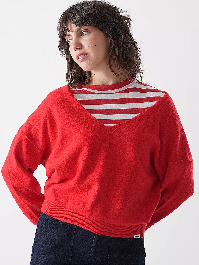 PENN&INK | Pullover | rot