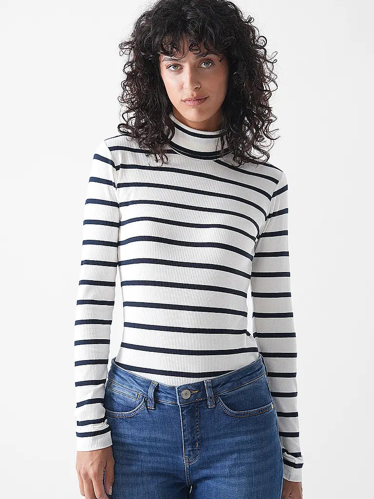 PENN&INK | Rollkragenpullover  | Weiss