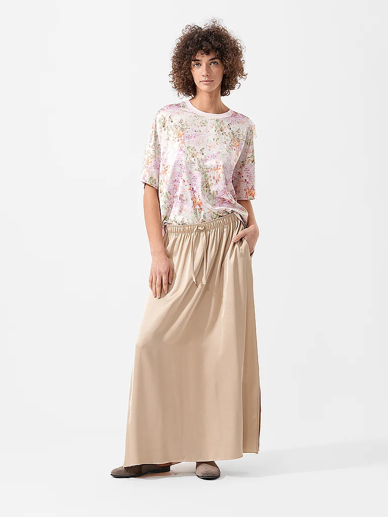 PENN&INK Midi-jupe marron clair | L