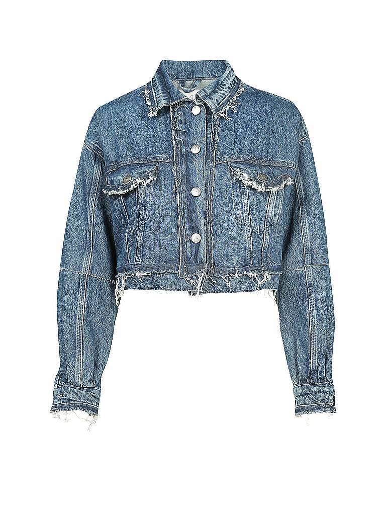 PEPE JEANS | Dua Lipa - Oversize-Jeansjacke  | blau