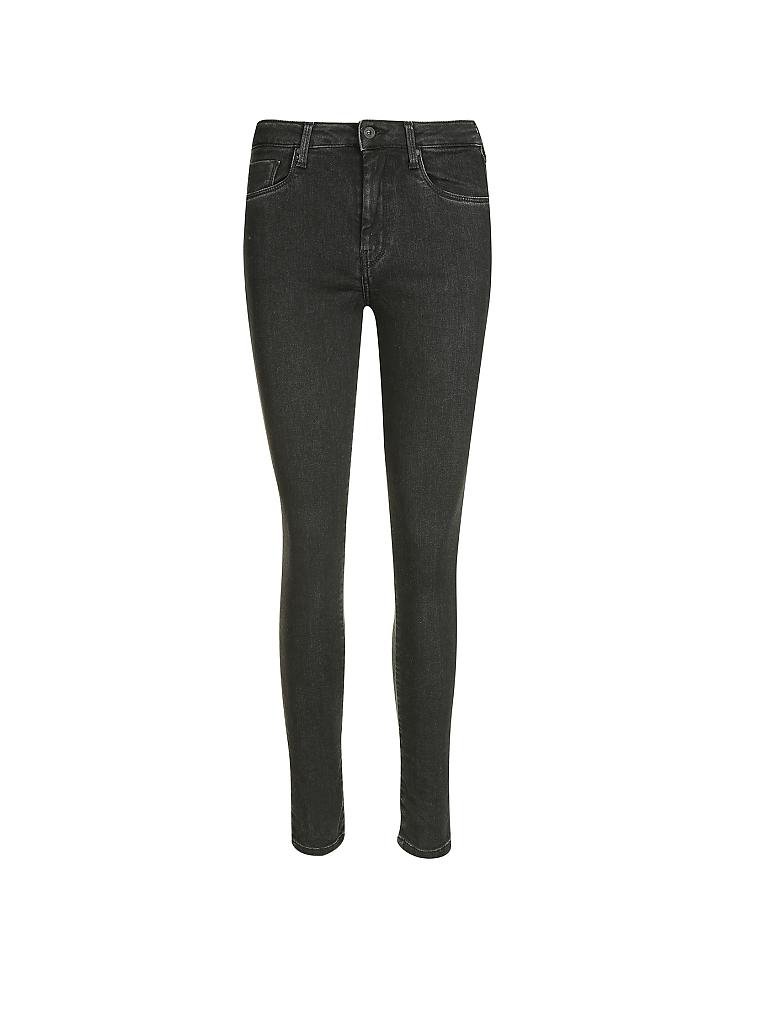 PEPE JEANS | Jeans Slim-Fit "Regent" (Highwaist) Powerflex | schwarz