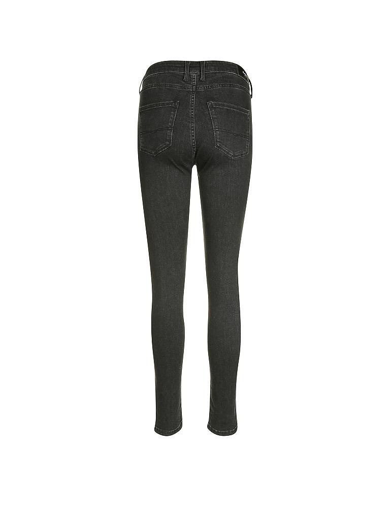 PEPE JEANS | Jeans Slim-Fit "Regent" (Highwaist) Powerflex | schwarz