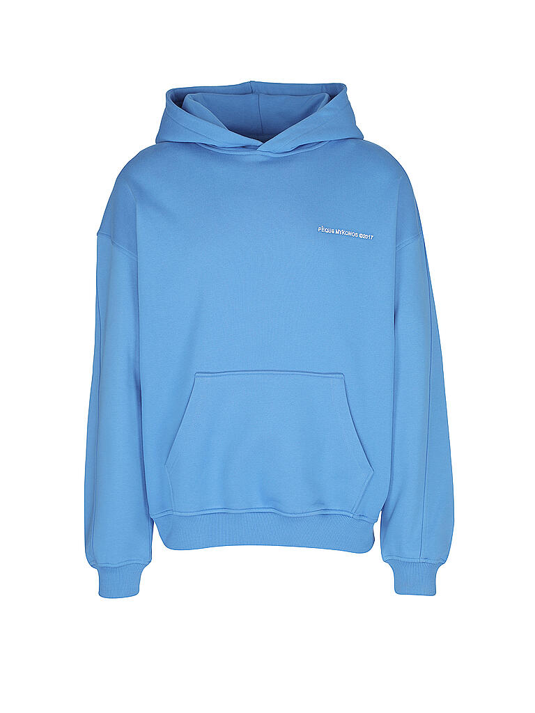 PEQUS | Kapuzensweater - Hoodie | blau