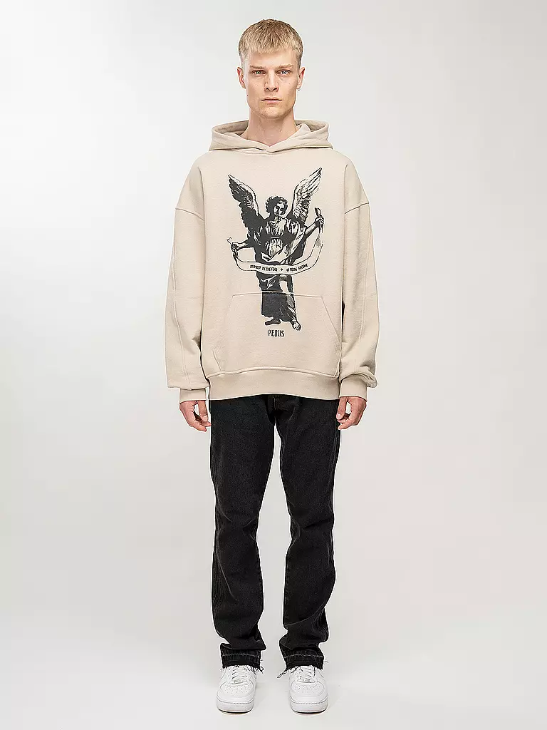 PEQUS | Kapuzensweater - Hoodie | beige