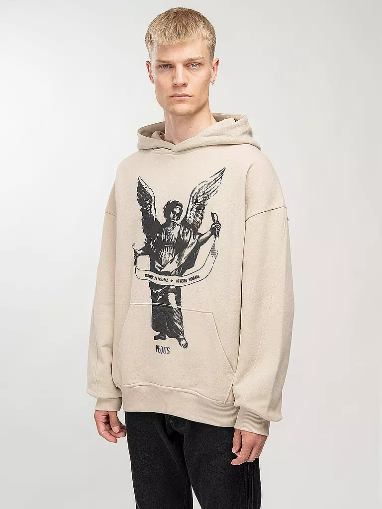 PEQUS | Kapuzensweater - Hoodie | beige