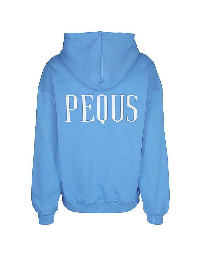 PEQUS | Kapuzensweater - Hoodie | blau