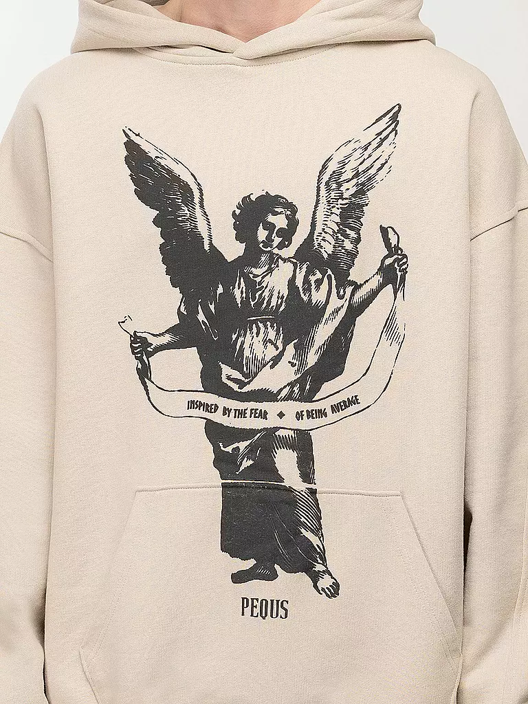 PEQUS | Kapuzensweater - Hoodie | beige