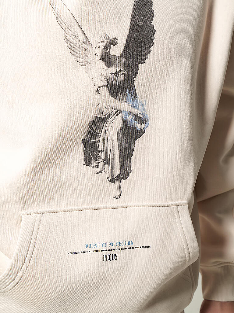 PEQUS | Kapuzensweater- Hoodie | beige