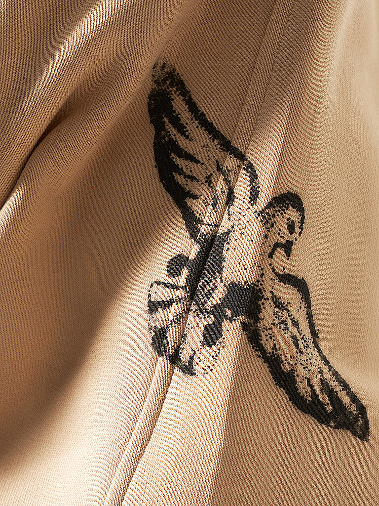 PEQUS | Sweatjacke Salvation | beige