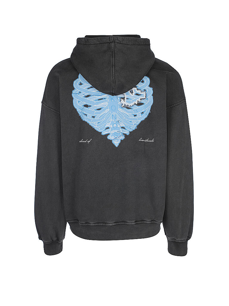 PEQUS | Sweatweste  Island of Heartbreaker  | grau